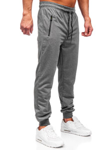 Uomo Pantaloni jogger da tuta Grigio Bolf JX6109