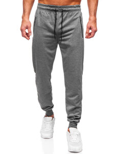 Uomo Pantaloni jogger da tuta Grigio Bolf JX6109