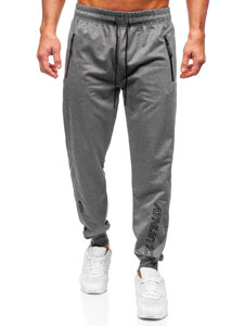 Uomo Pantaloni jogger da tuta Grigio Bolf JX6351