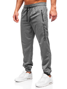 Uomo Pantaloni jogger da tuta Grigio Bolf JX6352