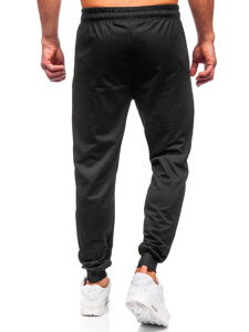 Uomo Pantaloni jogger da tuta Nero Bolf JX6107