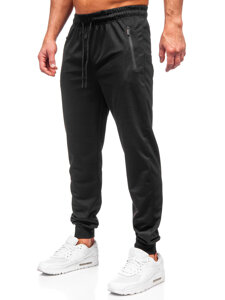 Uomo Pantaloni jogger da tuta Nero Bolf JX6109