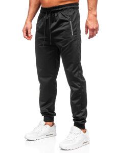 Uomo Pantaloni jogger da tuta Nero Bolf JX6338