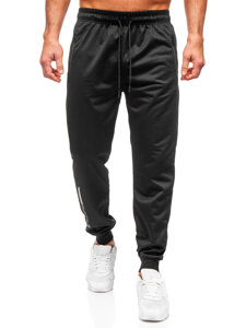 Uomo Pantaloni jogger da tuta Nero Bolf JX6338