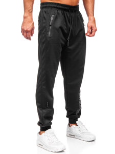 Uomo Pantaloni jogger da tuta Nero Bolf JX6351