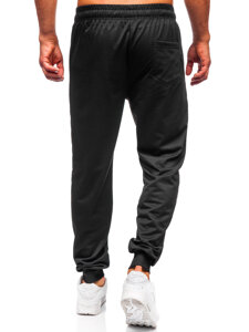 Uomo Pantaloni jogger da tuta Nero Bolf JX6355