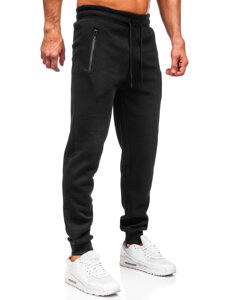 Uomo Pantaloni jogger da tuta Nero Bolf JX9816