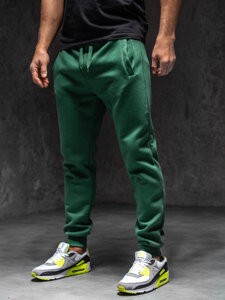 Uomo Pantaloni jogger da tuta Verde Bolf XW01-C