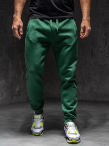 Uomo Pantaloni jogger da tuta Verde Bolf XW01-C