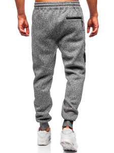 Uomo Pantaloni jogger da tuta caldi Antracite Bolf Q1102