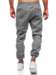 Uomo Pantaloni jogger da tuta caldi Antracite Bolf Q1104