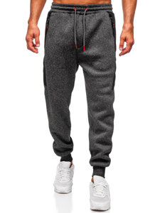 Uomo Pantaloni jogger da tuta caldi Grafite Bolf Q1102