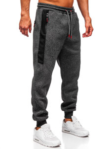 Uomo Pantaloni jogger da tuta caldi Grafite Bolf Q1102