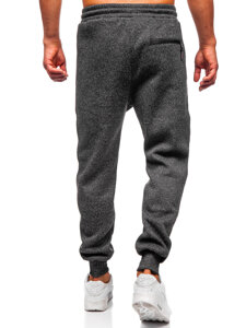 Uomo Pantaloni jogger da tuta caldi Grafite Bolf Q1102