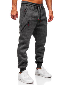 Uomo Pantaloni jogger da tuta caldi Grafite Bolf Q1104