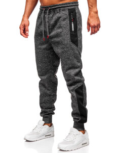 Uomo Pantaloni jogger da tuta caldi Grafite Bolf Q1200