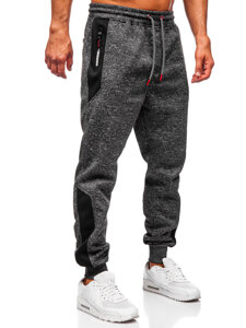 Uomo Pantaloni jogger da tuta caldi Grafite Bolf Q1200