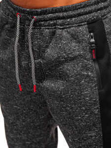 Uomo Pantaloni jogger da tuta caldi Grafite Bolf Q1201