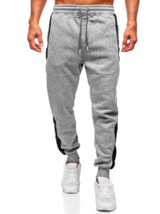 Uomo Pantaloni jogger da tuta caldi Grigio Bolf Q1100