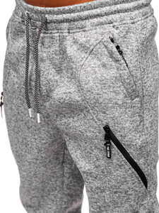 Uomo Pantaloni jogger da tuta caldi Grigio Bolf Q1104