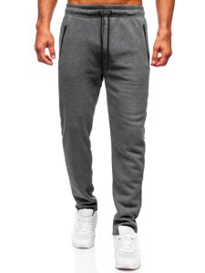 Uomo Pantaloni jogger da tuta spessi Antracite Bolf JX6212