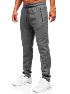 Uomo Pantaloni jogger da tuta spessi Antracite Bolf JX6212