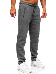 Uomo Pantaloni jogger da tuta spessi Antracite Bolf JX6212