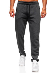 Uomo Pantaloni jogger da tuta spessi Antracite Bolf JX6278