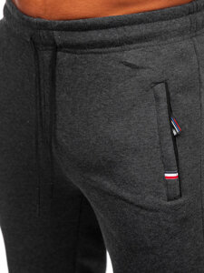 Uomo Pantaloni jogger da tuta spessi Grafite Bolf JX6217