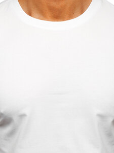 Uomo T-shirt basic Bianco Bolf M216