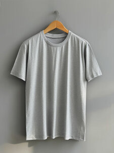 Uomo T-shirt basic Grigio Bolf SD211-3P 3PACK