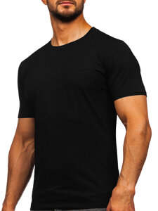 Uomo T-shirt basic Nero Bolf M216