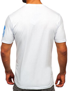 Uomo T-shirt con stampa Bianco Bolf 192379-1